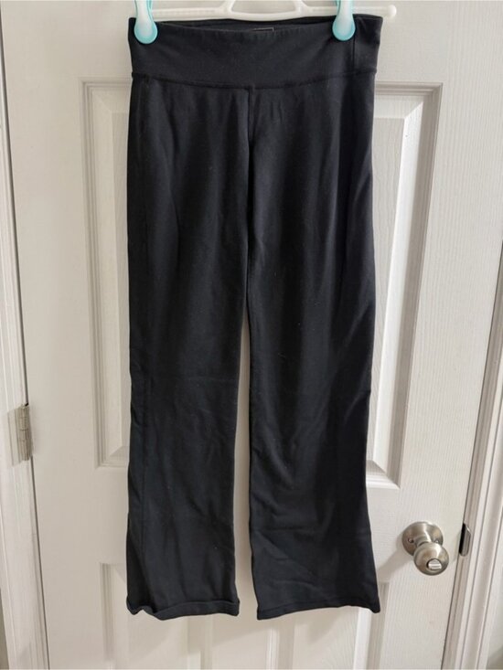 Pants - Women’s Black Wide-Leg Lounge Pants Leggings